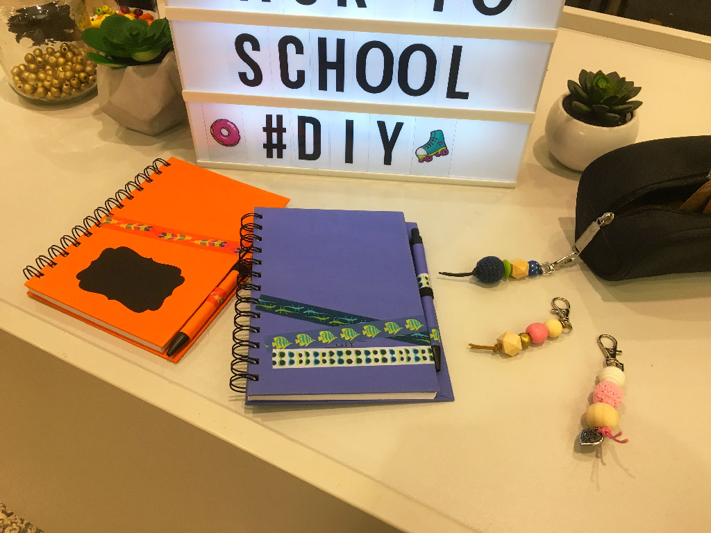 DIY Back to school - Des bijoux de sacs en perles